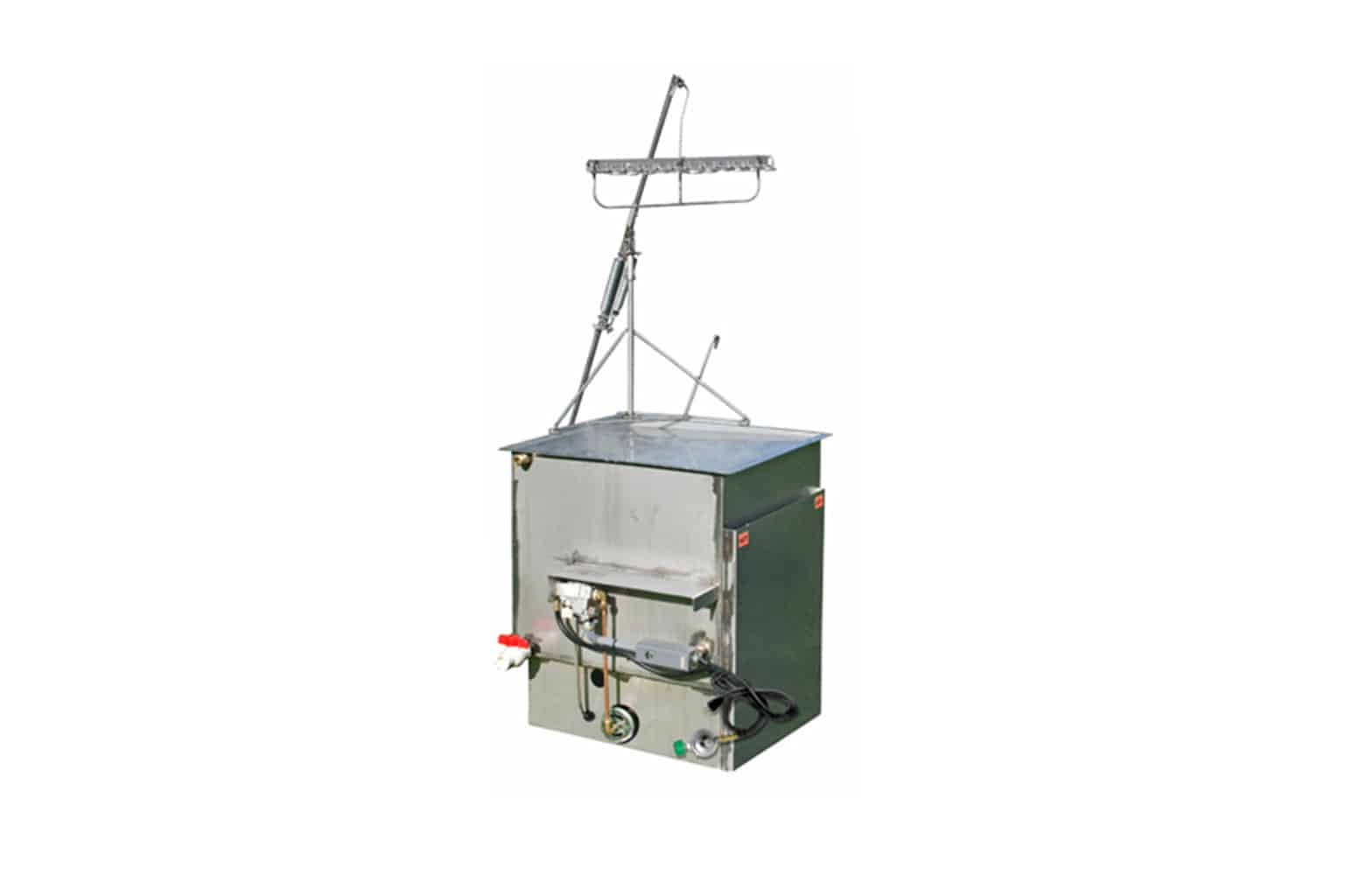 Featherman Stainless Scalder with Manual Dunker
